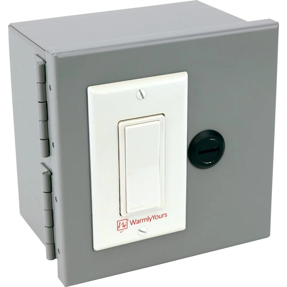 WarmlyYours 126 Ft. Snow Melting Cable Kit System With Wi-Fi Control (Covers 31.2 Sq. Ft) - Image 3