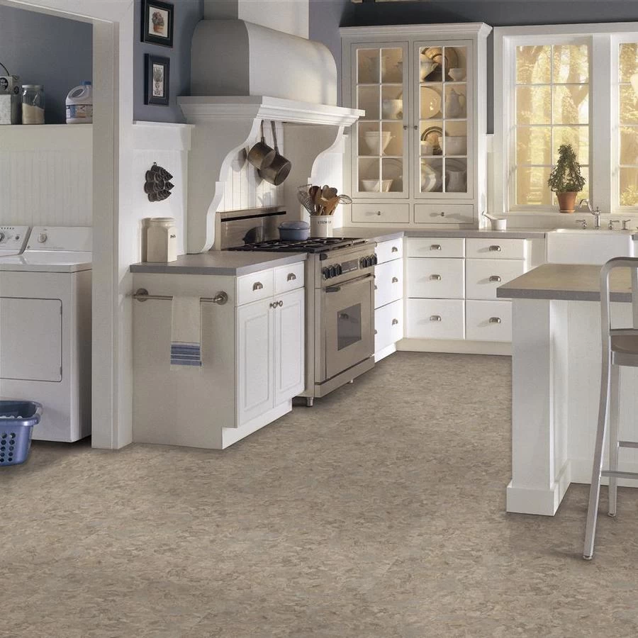 Armstrong Flooring 45-piece 12-in X 12-in Pumice Peel And Stick Vinyl Tile - Image 3