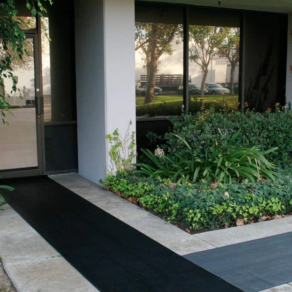 Rubber-Cal Corrugated Fine Rib 1/8 In. X 4 Ft. X 8 Ft. Rubber Runner - Image 2