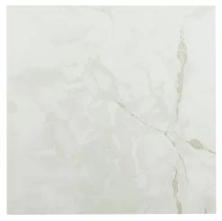 Achim Sterling Classic White With Grey Veins 12-in X 12-in Water Resistant Peel And Stick Vinyl Tile Flooring (20-sq Ft)