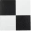 Achim Sterling Black And White 12-in X 12-in Water Resistant Peel And Stick Vinyl Tile Flooring (45-sq Ft)