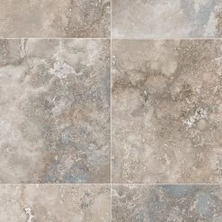 IVC Kara Medium Grey Residential Vinyl Sheet, Sold By 13.2 Ft. Wide X Custom Length