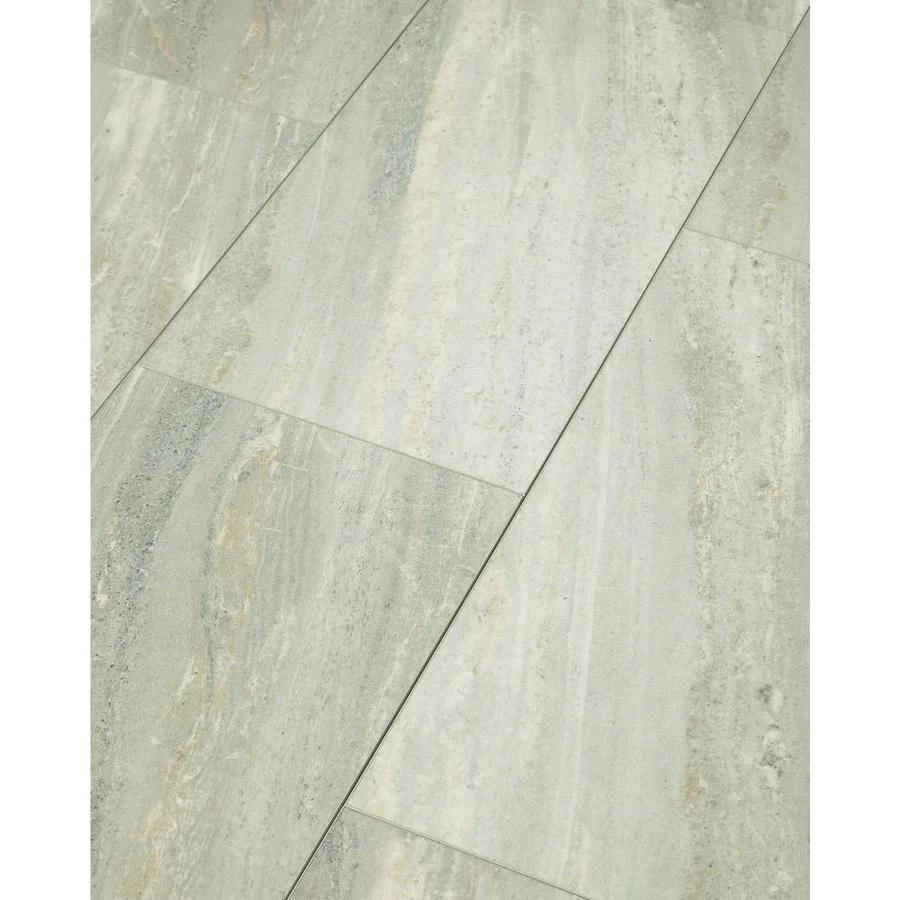 Shaw 8-Piece 12-in X 24-in Siltstone Interlocking Vinyl Tile - Image 10
