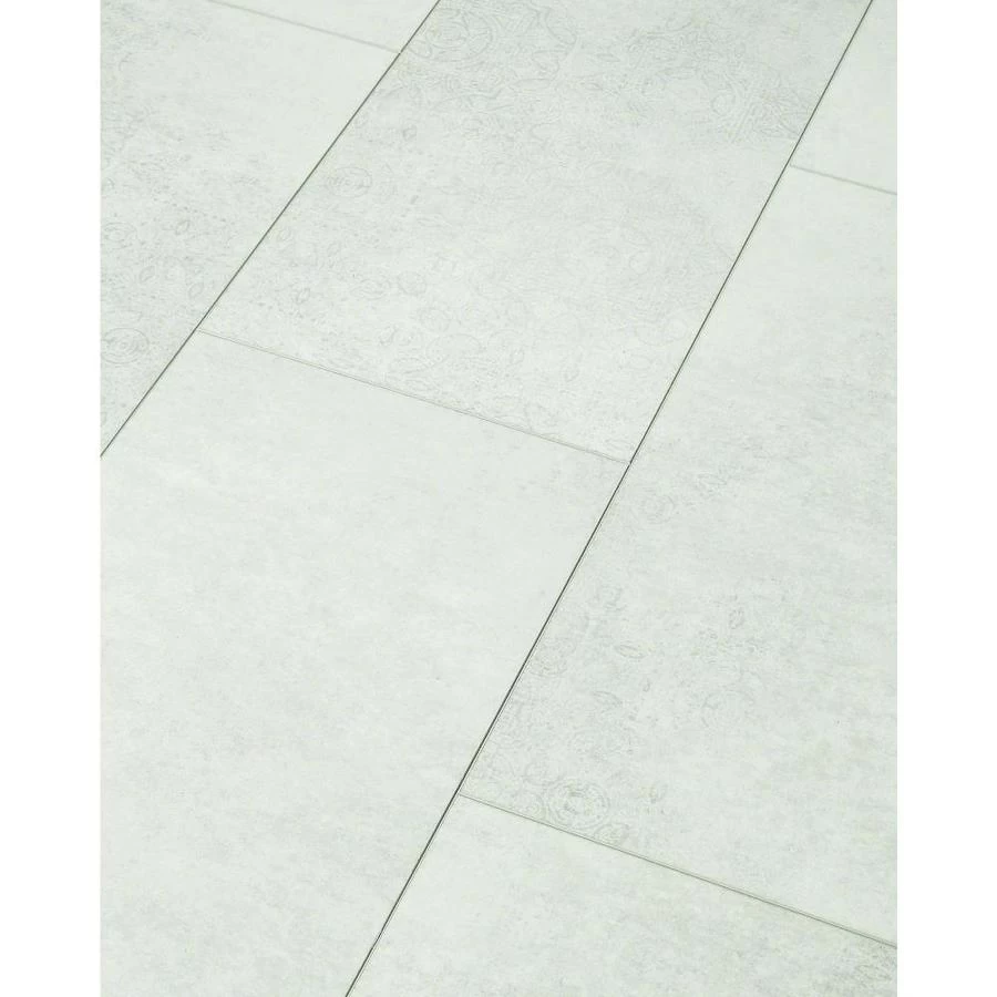Shaw 8-Piece 12-in X 24-in Siltstone Interlocking Vinyl Tile