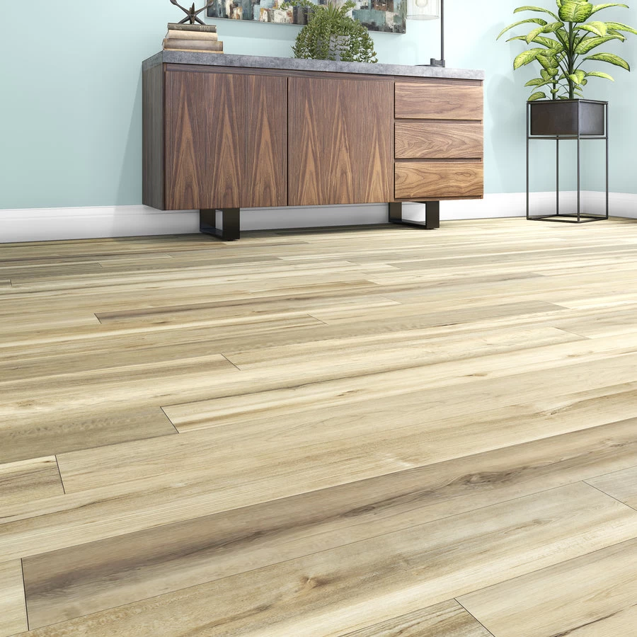 SMARTCORE Pro 7-Piece 7.08-in X 48.03-in Sugar Valley Maple Luxury Vinyl Plank Flooring - Image 2