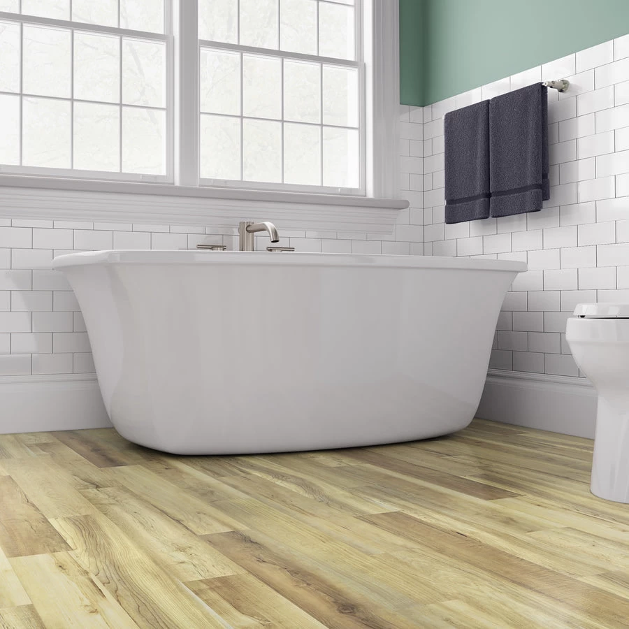 SMARTCORE Pro 7-Piece 7.08-in X 48.03-in Sugar Valley Maple Luxury Vinyl Plank Flooring - Image 4