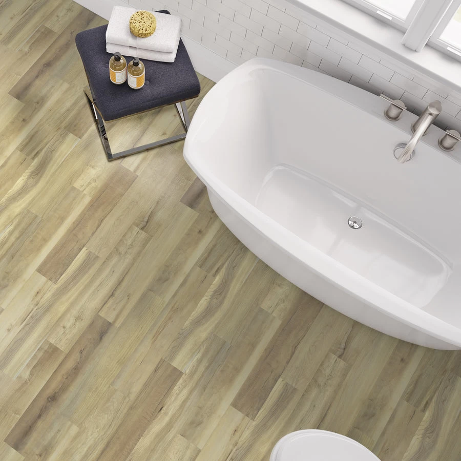 SMARTCORE Pro 7-Piece 7.08-in X 48.03-in Sugar Valley Maple Luxury Vinyl Plank Flooring - Image 5