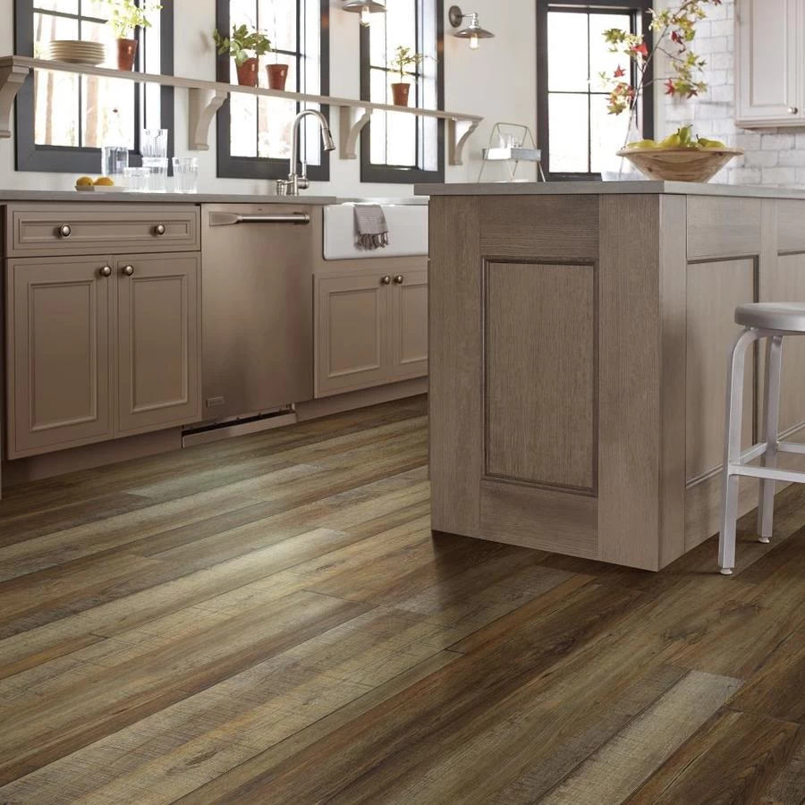 SMARTCORE Pro 7-Piece 7.08-in X 48.03-in Claremount Oak Luxury Vinyl Plank Flooring - Image 3