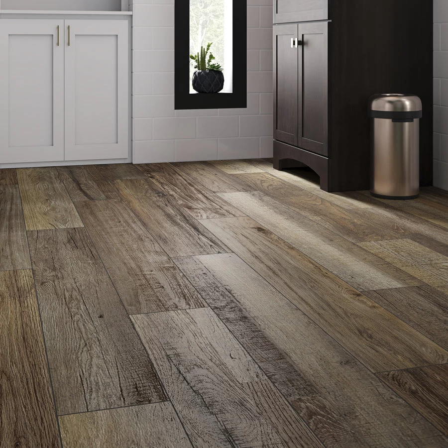 SMARTCORE Pro 7-Piece 7.08-in X 48.03-in Sugar Valley Maple Luxury Vinyl Plank Flooring - Image 16