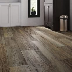 SMARTCORE Pro 7-Piece 7.08-in X 48.03-in Claremount Oak Luxury Vinyl Plank Flooring