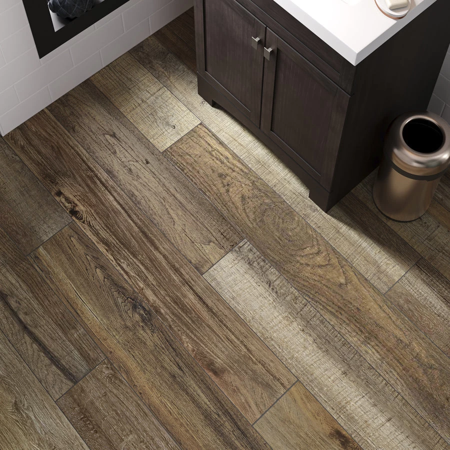SMARTCORE Pro 7-Piece 7.08-in X 48.03-in Claremount Oak Luxury Vinyl Plank Flooring - Image 2