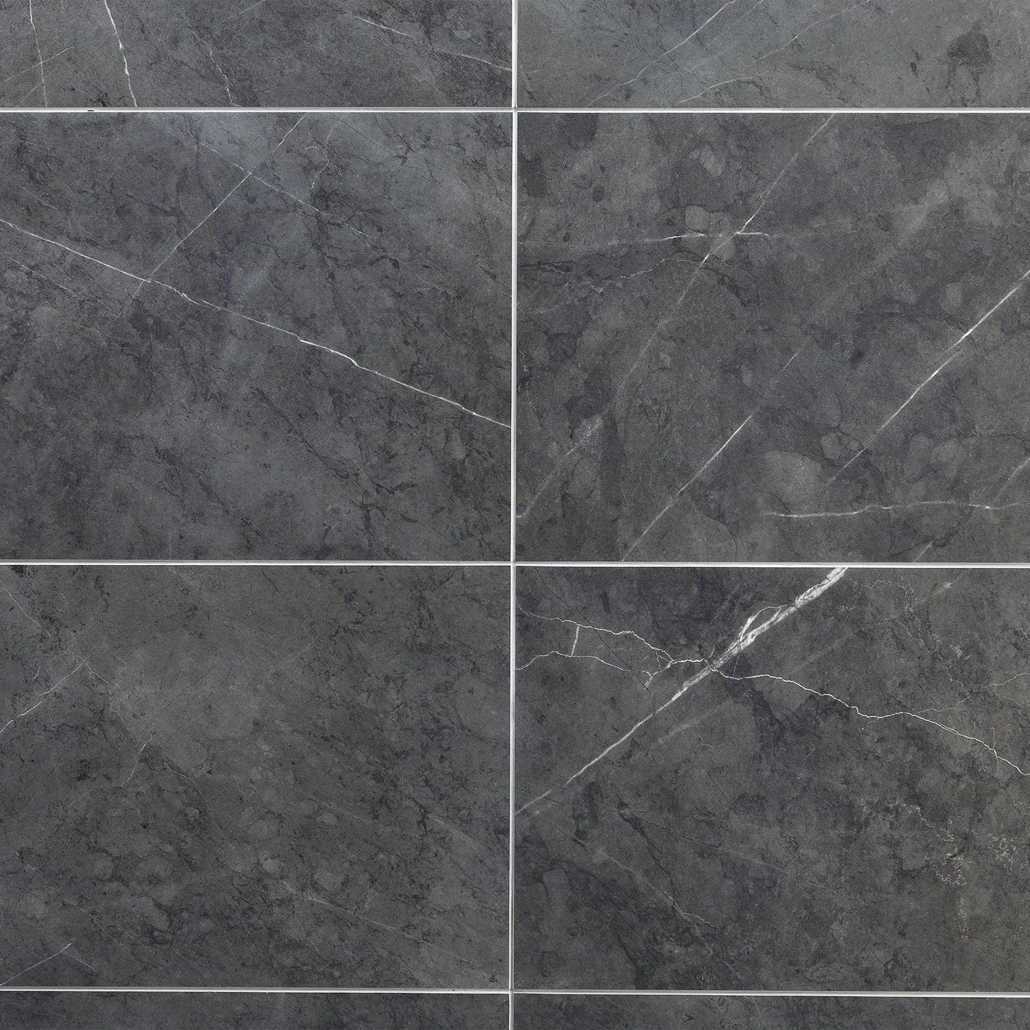 Bond Tile Elegant Amani Gray 12 In. X 24 In. Matte Marble Look Porcelain Floor And Wall Tile (6 Pieces 11.62 Sq. Ft. / Case) - Image 4