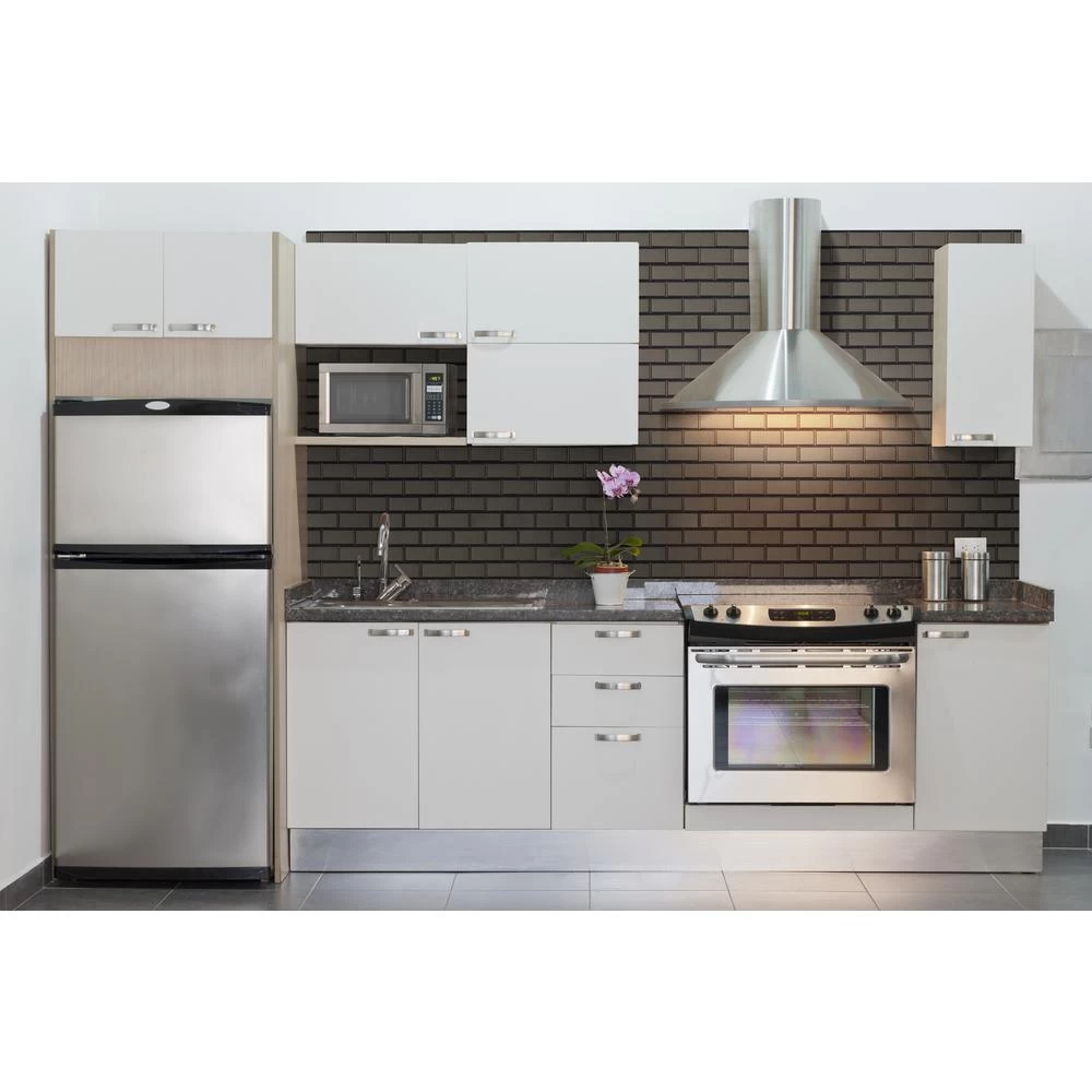 MSI Crisson Bevel Subway Peel And Stick 12 In. X 12 In. X 4 Mm Glass Mosaic Tile ( 19.6 Sq. Ft./case) - Image 2