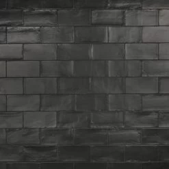 Merola Tile Chester Matte Nero 3 In. X 6 In. Ceramic Wall Subway Tile (6.02 Sq. Ft. / Case)