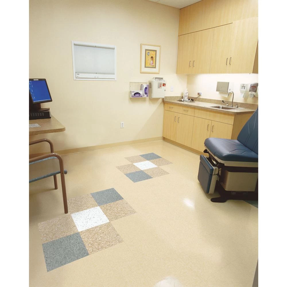 Armstrong Excelon Multi 12 In. X 12 In. Cirque White Vinyl Tile Flooring (45 Sq. Ft. / Case) - Image 2