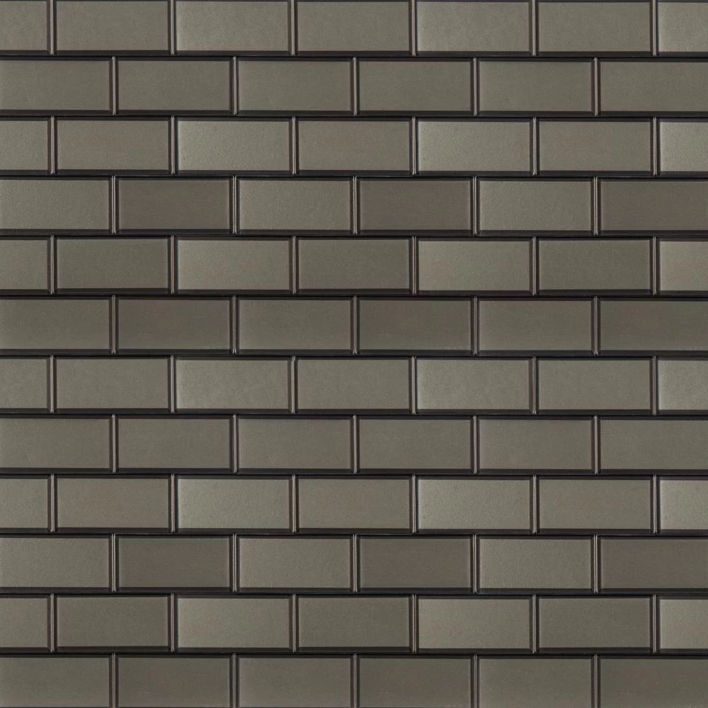 MSI Crisson Bevel Subway Peel And Stick 12 In. X 12 In. X 4 Mm Glass Mosaic Tile ( 19.6 Sq. Ft./case)