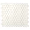 Daltile Premier Accents Powder White Hexagon 10 In. X 12 In. X 4 Mm Porcelain Mosaic Floor And Wall Tile (0.84 Sq. Ft. / Piece)