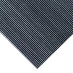 Rubber-Cal Corrugated Fine Rib 1/8 In. X 4 Ft. X 8 Ft. Rubber Runner