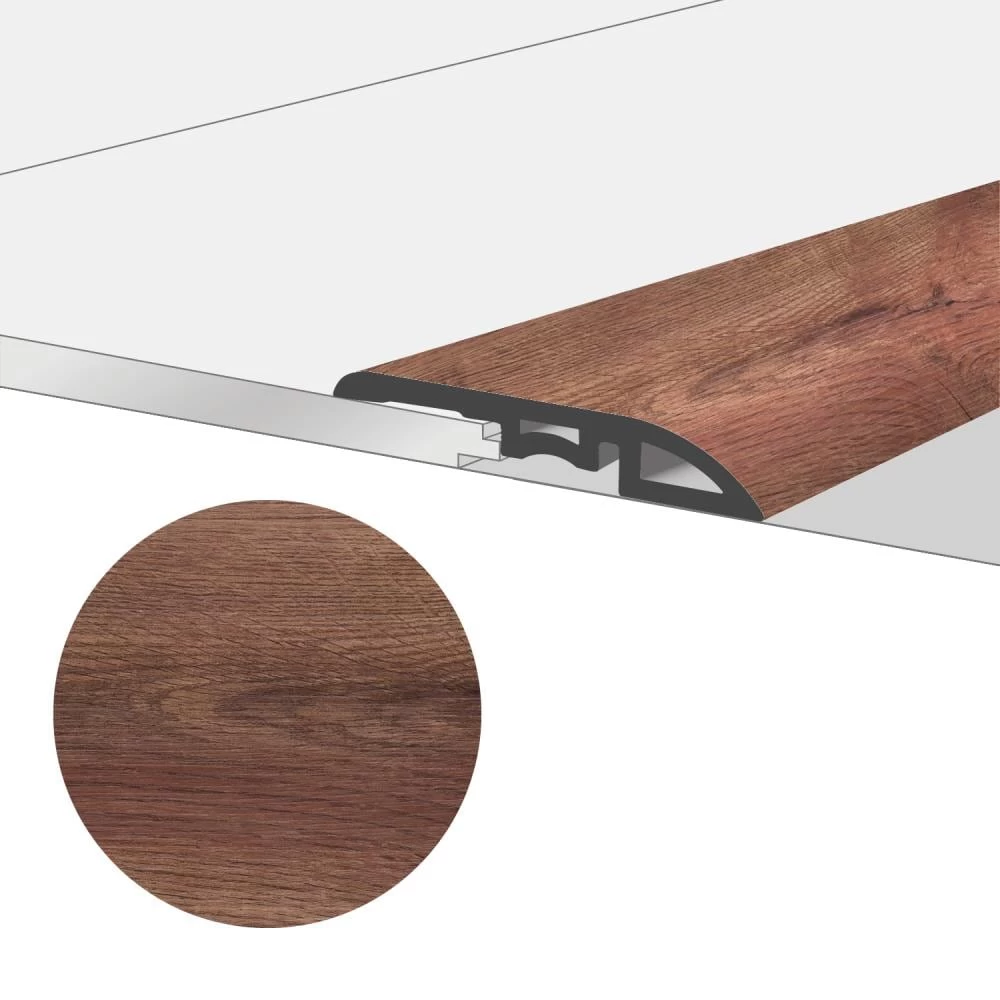 Lucida USA American Oak 1.75-in X 48-in Vinyl Floor Reducer