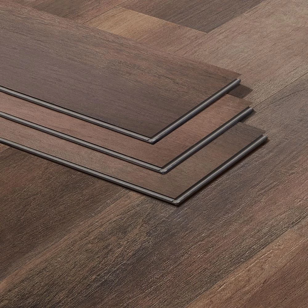 Artmore Tile Rogue Oak Coppertone 6-in Wide X 4-1/2-mm Thick Waterproof Interlocking Luxury Vinyl Plank Flooring (27.39-sq Ft) - Image 5