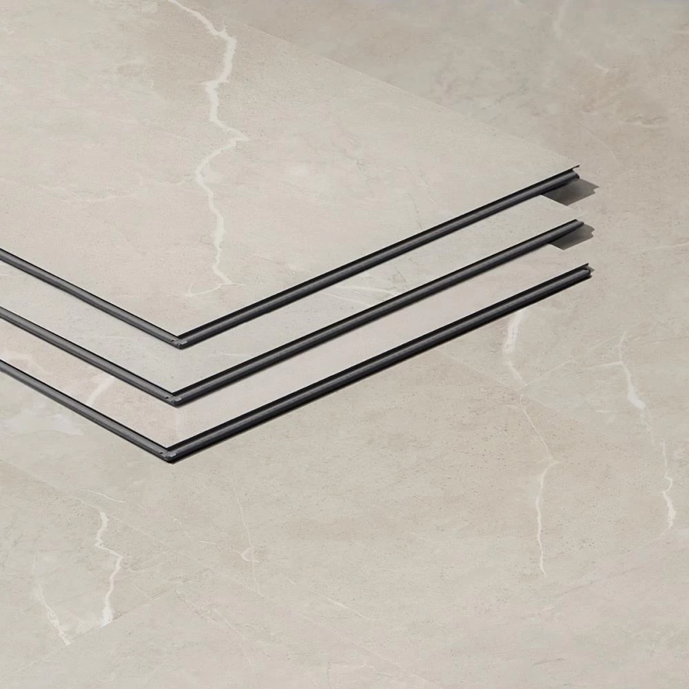 Artmore Tile Rogue Marble Dark Gray 12-in X 24-in Waterproof Interlocking Luxury Flooring (28.04-sq Ft) - Image 2