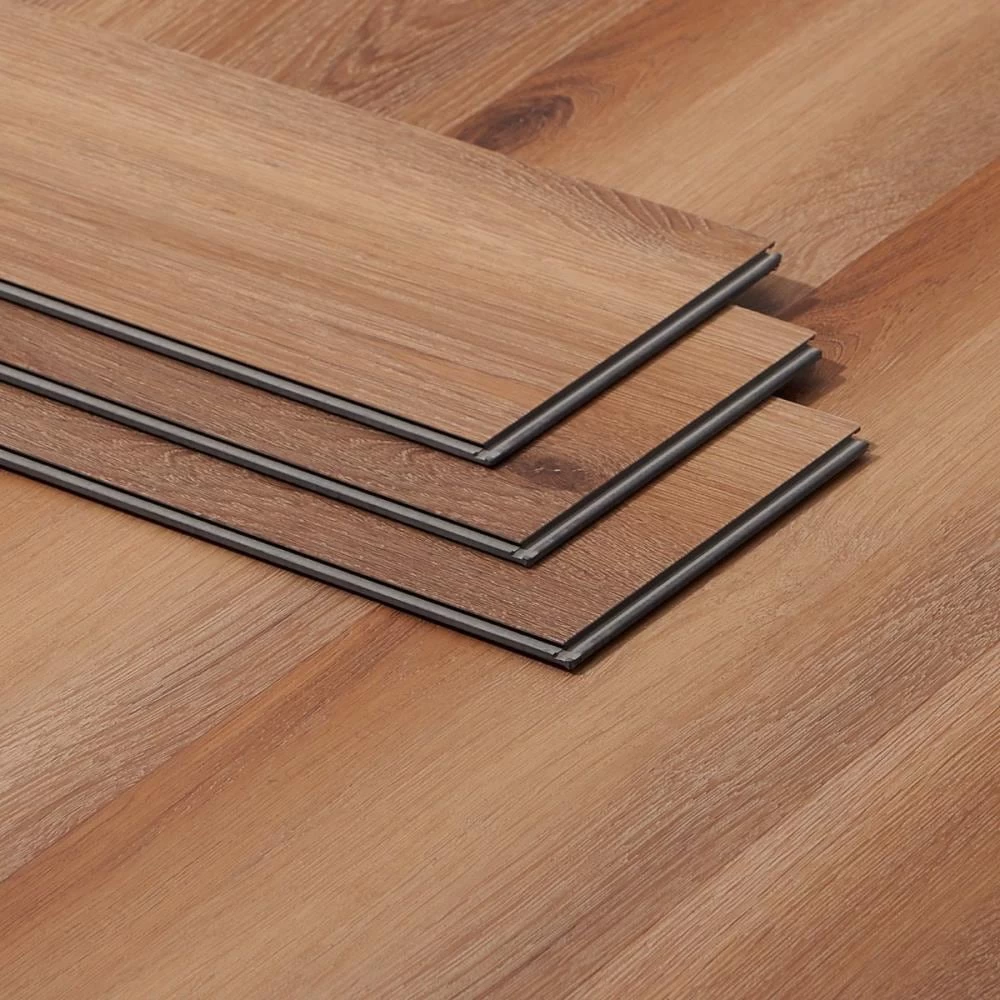 Artmore Tile Rogue Oak Coppertone 6-in Wide X 4-1/2-mm Thick Waterproof Interlocking Luxury Vinyl Plank Flooring (27.39-sq Ft) - Image 6