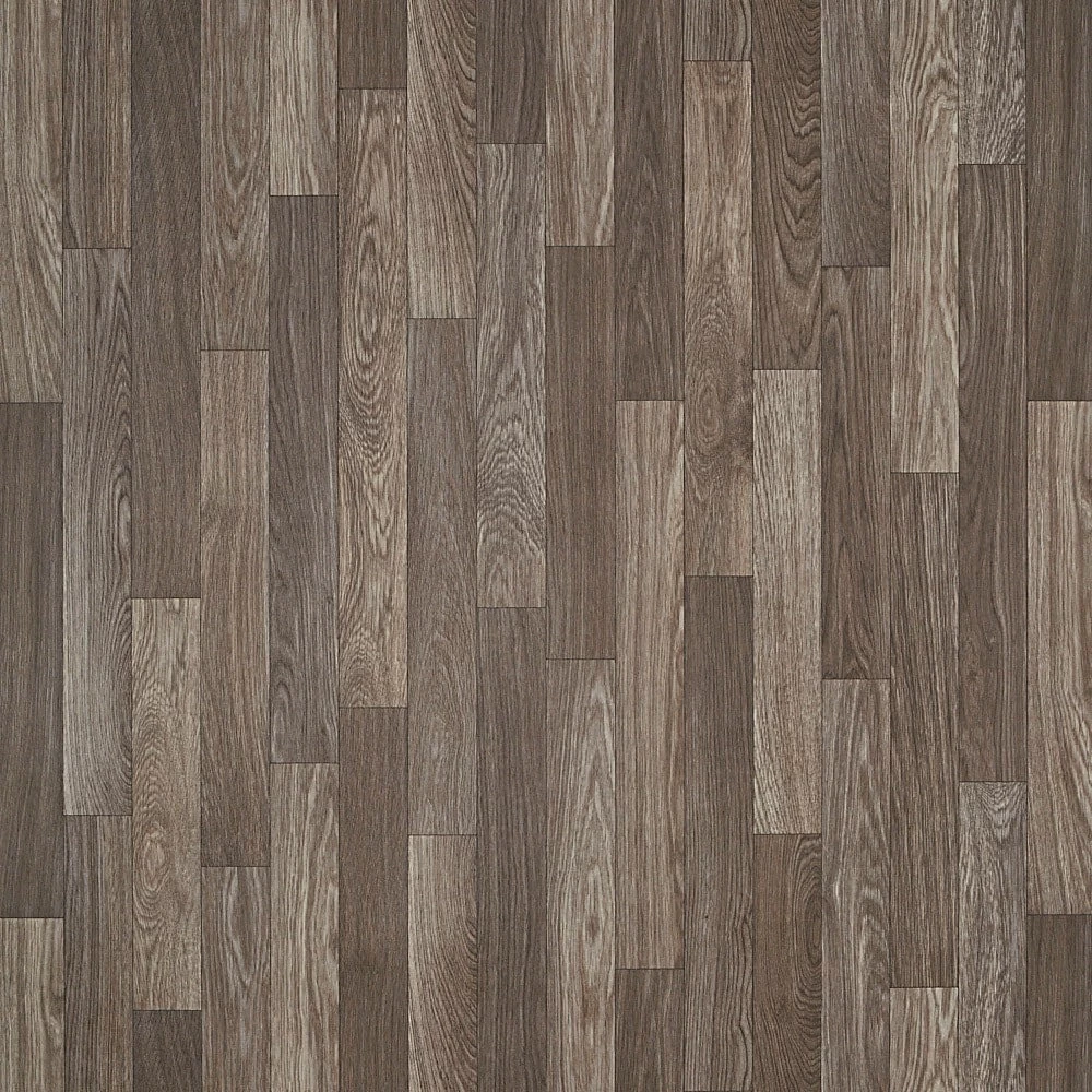 Style Selections 12-ft W X Cut-to-Length Highland Oak Wood Look Low-Gloss Finish Sheet Vinyl