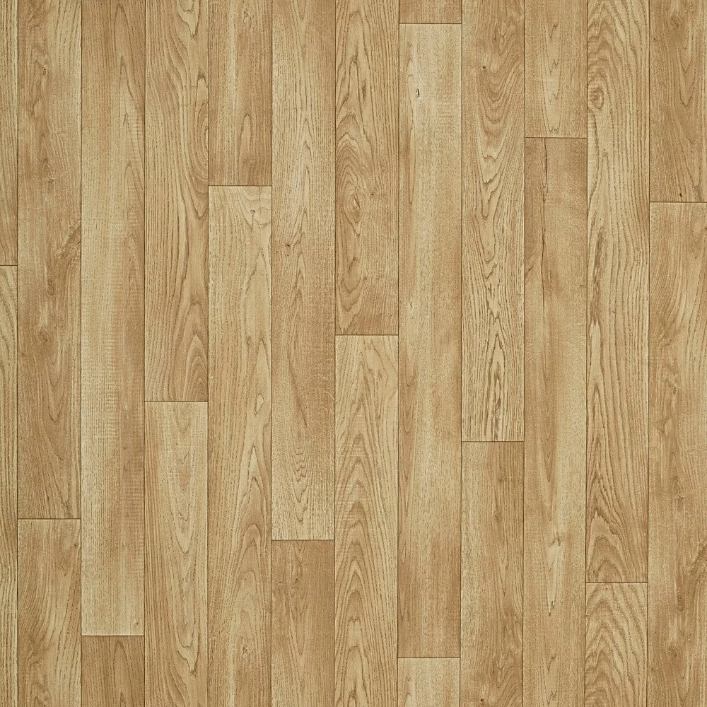 Style Selections 12-ft W X Cut-to-Length Coventry Oak Wood Look Low-Gloss Finish Sheet Vinyl