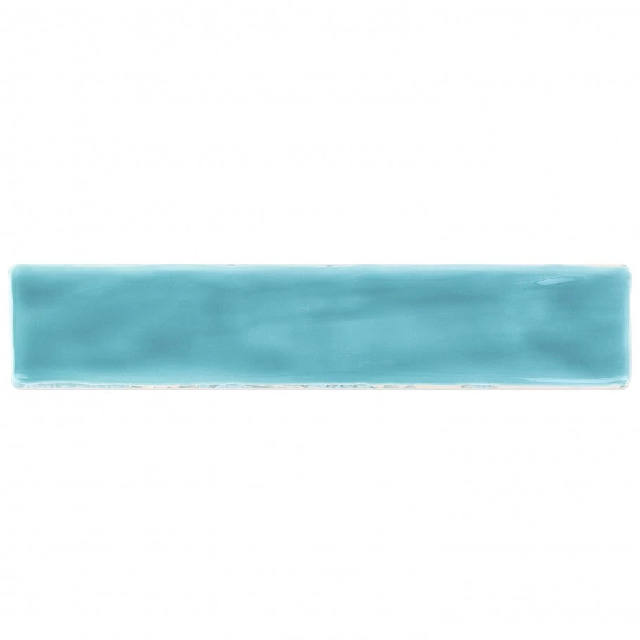 Brookline Turquoise 2 In. X 10 In. Polished Ceramic Subway Wall Tile (40 Pieces / 5.38 Sq. Ft. / Box) - Image 4