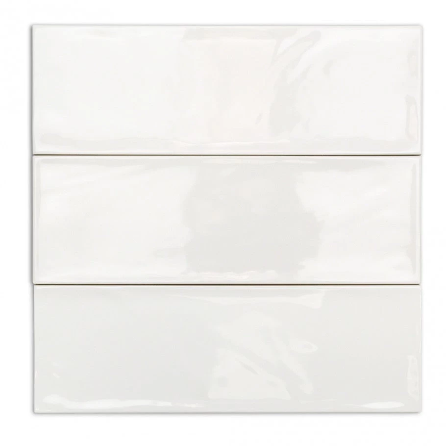 Pacific White 4 In. X 12 In. Polished Ceramic Subway Wall Tile (33 Pieces 10.76 Sq. Ft. / Box) - Image 3