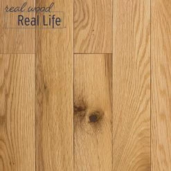 Blue Ridge Hardwood Flooring Red Oak Natural 3/4 In. Thick X 3 In. Wide X Random Length Solid Hardwood Flooring (18 Sq. Ft. / Case)