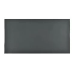 Greatmats Rosco Black/Gray Commercial Reversible Marley Dance Floor Vinyl Sheet, Sold By 5.25 Ft. Wide X 10 Ft. Long