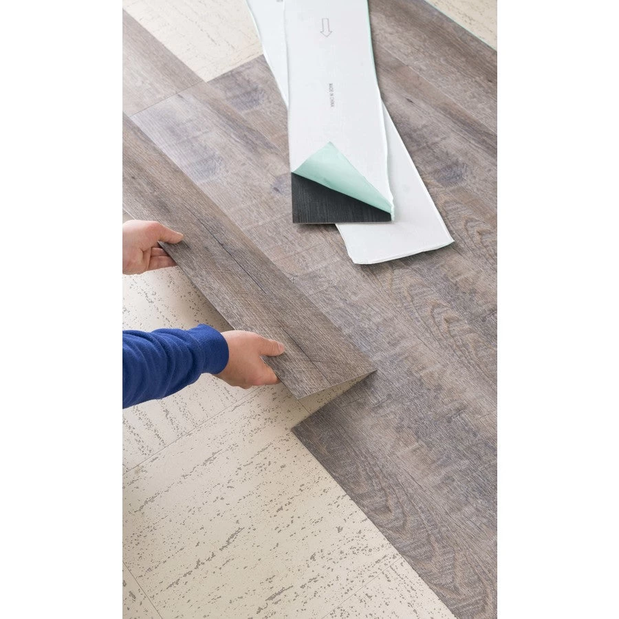 Style Selections 6-in X 36-in Antique Woodland Oak Vinyl Plank Flooring - Image 6