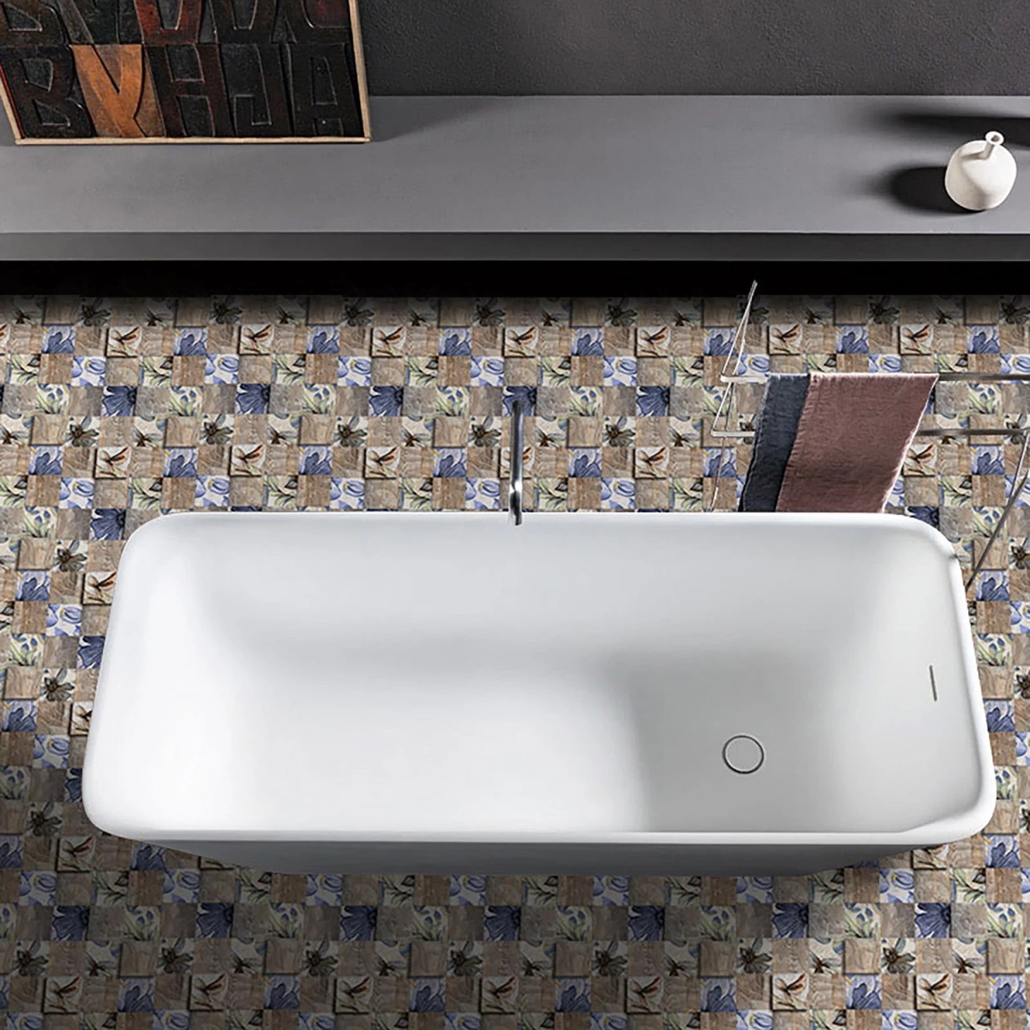 6-60pcs Peel And Stick Tile Backsplash Self-Adhesive Decorative Waist Line Mosaic Tiles For Kitchen And Bathroom - Image 5