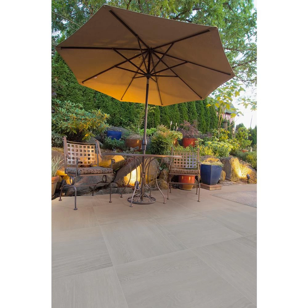 MSI Palmwood Gris 24 In. X 24 In. Matte Porcelain Paver Tile (14 Pieces / 56 Sq. Ft. / Pallet) - Image 2