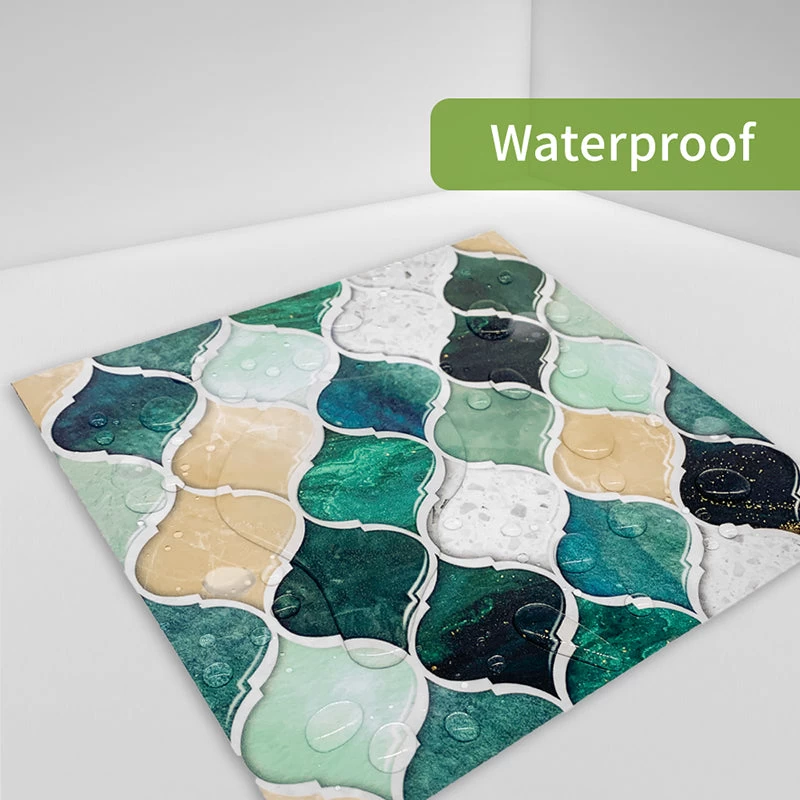 Goory Moroccan Style Self-adhesive Tile Wall Floor Sticker Bathroom Kitchen Decor - Image 6