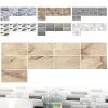 9pcs 3D Self Adhesive Kitchen Wall Tiles Bathroom Mosaic Tile Sticker 20*10cm