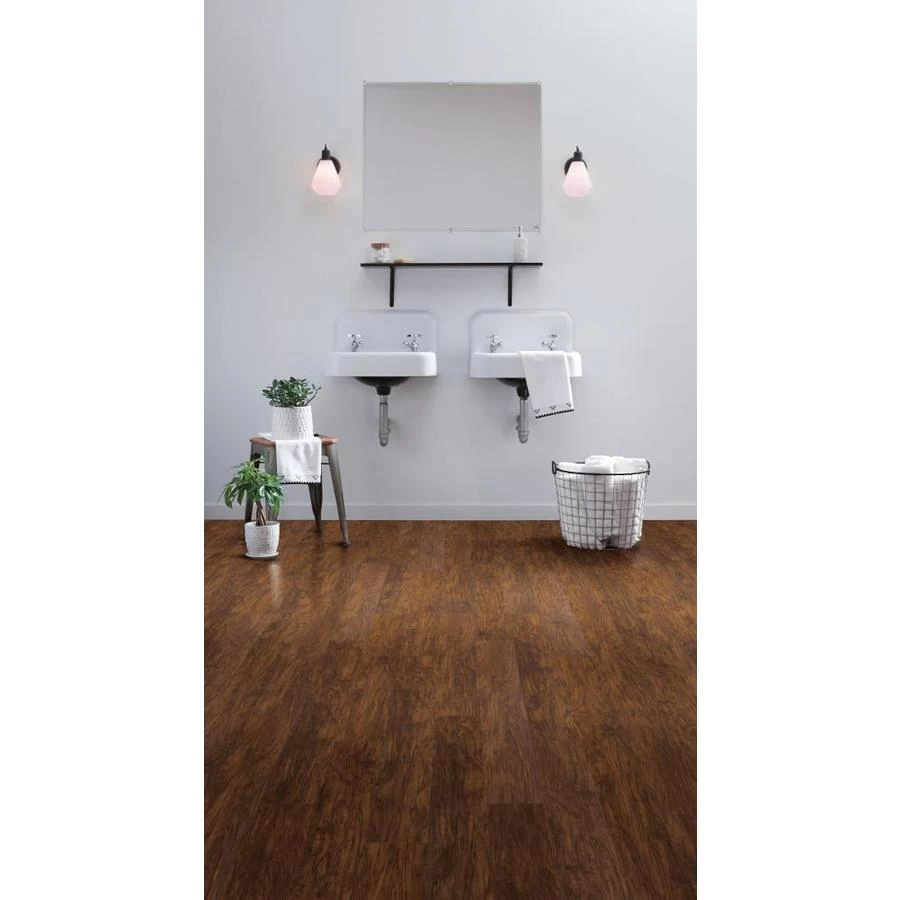 Shaw Triad 15-Piece 7-in X 48-in Timberwolf Luxury Vinyl Plank Flooring - Image 10