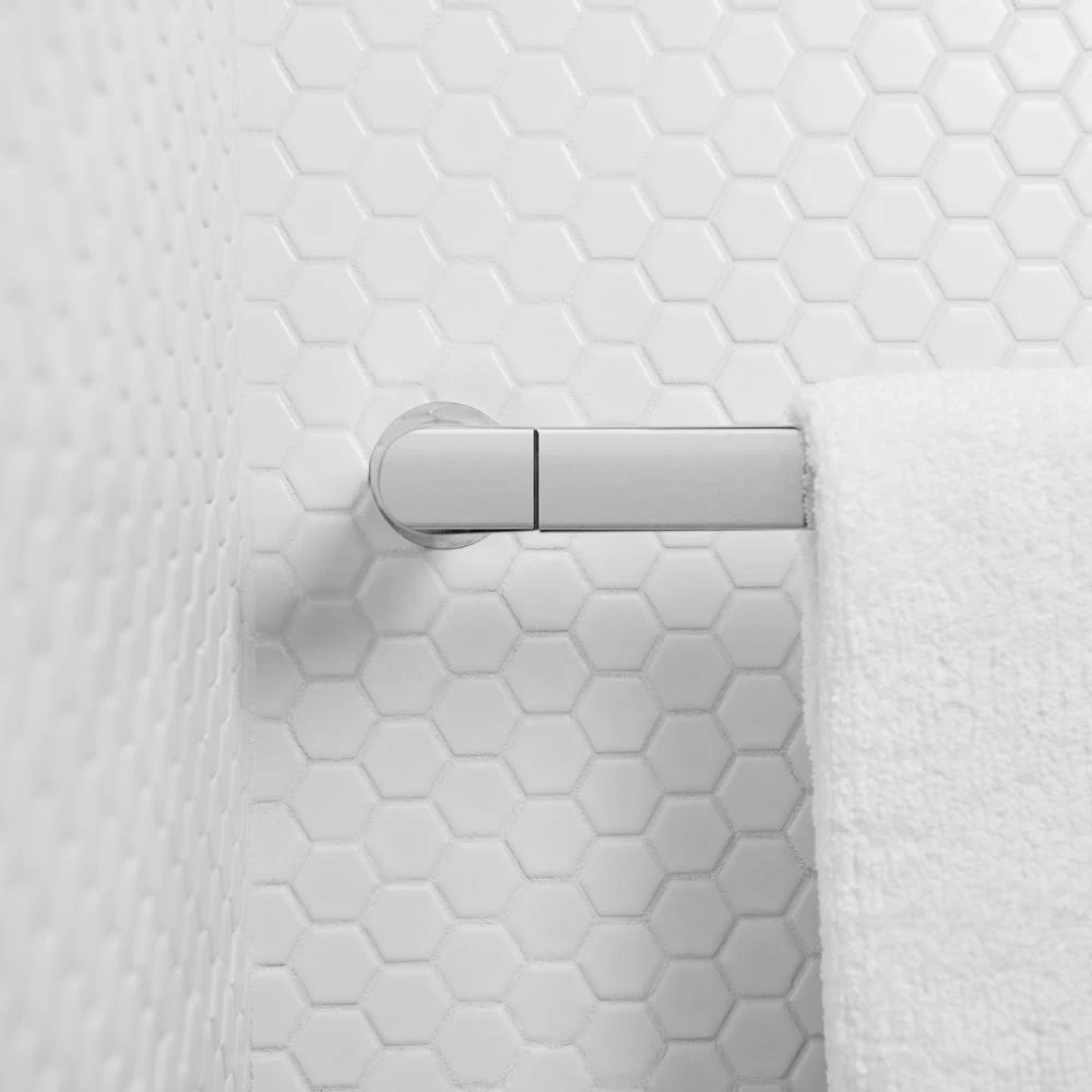 Daltile Premier Accents Powder White Hexagon 10 In. X 12 In. X 4 Mm Porcelain Mosaic Floor And Wall Tile (0.84 Sq. Ft. / Piece) - Image 6