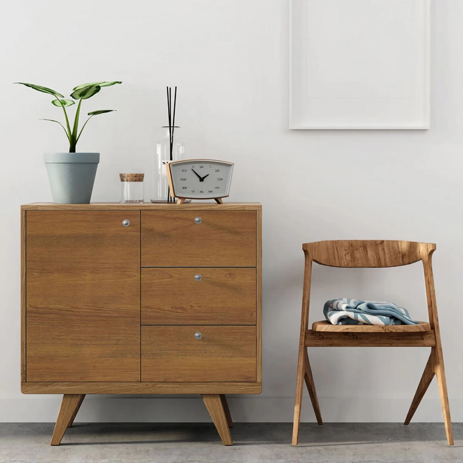 118''x7.87" Self Adhesive Vinyl Floor Tiles Waterproof Stain Resistant Wall Tile - Image 4