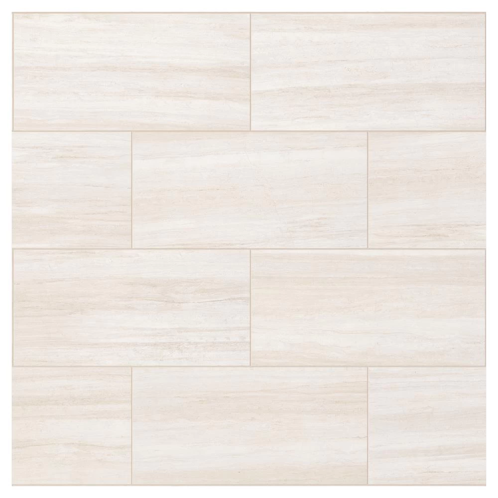 Daltile QuicTile 12 In. X 24 In. Calacatta Marvel Matte Porcelain Locking Floor Tile (9.6 Sq. Ft. / Case) - Image 17