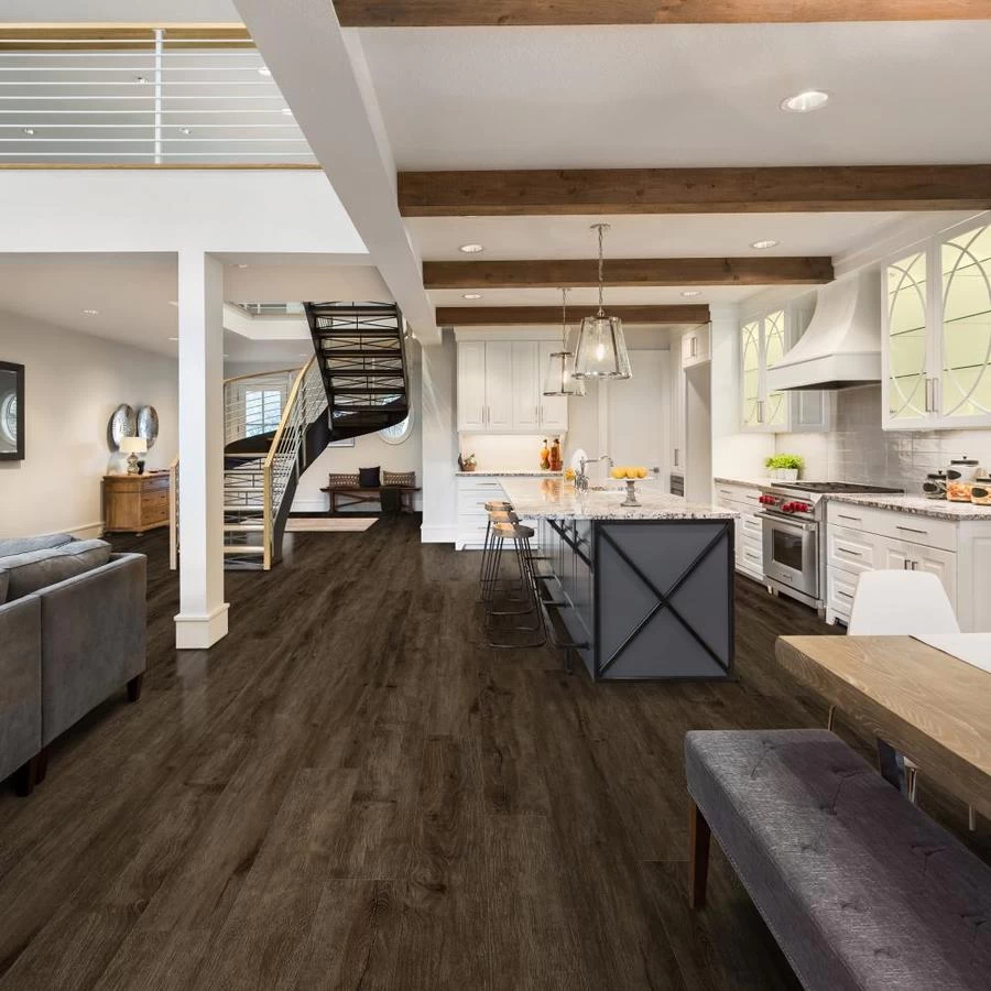 CALI Long-Board Vinyl Pro 6-Piece 9-in X 70.87-in Offshore Oak Luxury Vinyl Plank Flooring - Image 2