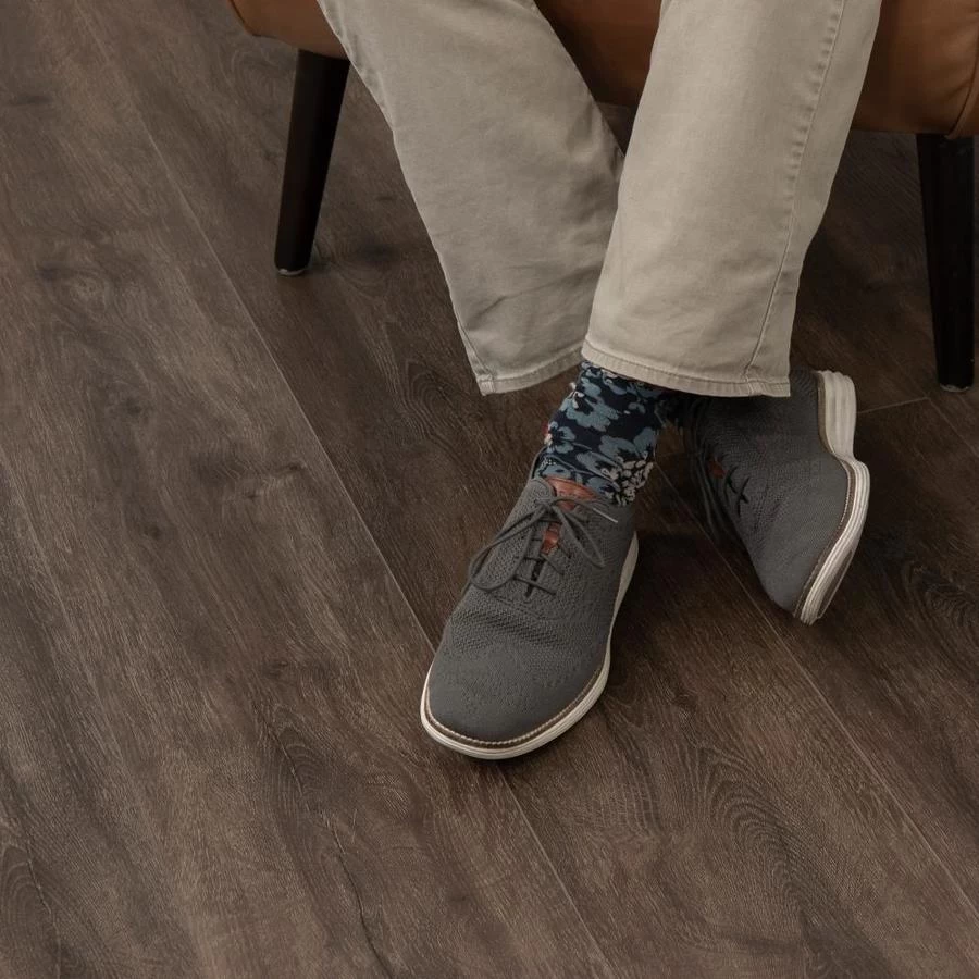 CALI Long-Board Vinyl Pro 6-Piece 9-in X 70.87-in Offshore Oak Luxury Vinyl Plank Flooring - Image 5