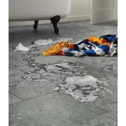 SMARTCORE 10-Piece 12-in X 24-in Chatham Stone Interlocking Or Glue (Adhesive) Luxury Vinyl Tile