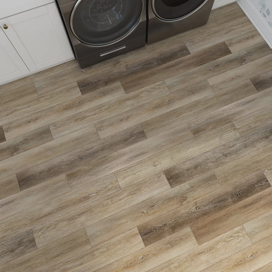 SMARTCORE Ultra 8-Piece 5.91-in X 48.03-in Savannah Oak Luxury Vinyl Plank Flooring - Image 12