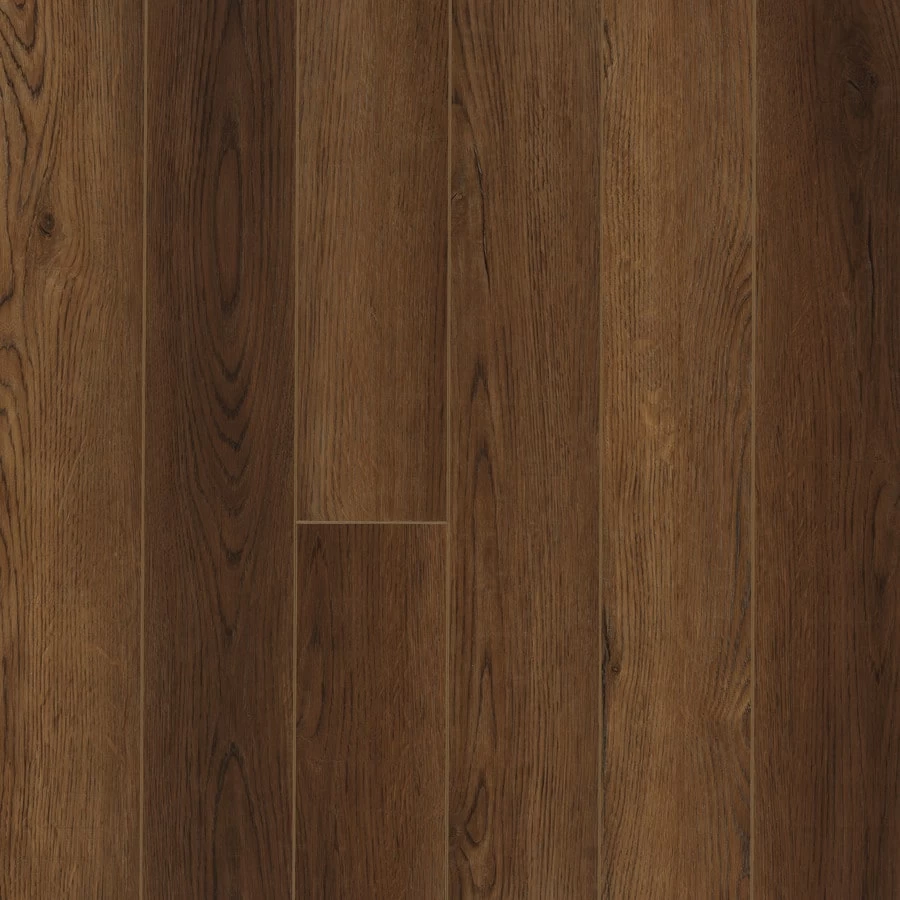SMARTCORE Baldwin Oak 5-in Wide X 6-1/2-mm Thick Waterproof Interlocking Luxury Vinyl Plank Flooring (18.35-sq Ft) - Image 4