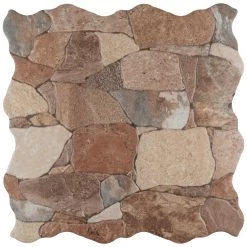 Merola Tile Attica Caldera 16-7/8 In. X 16-7/8 In. Ceramic Floor And Wall Tile (14.15 Sq. Ft. / Case)