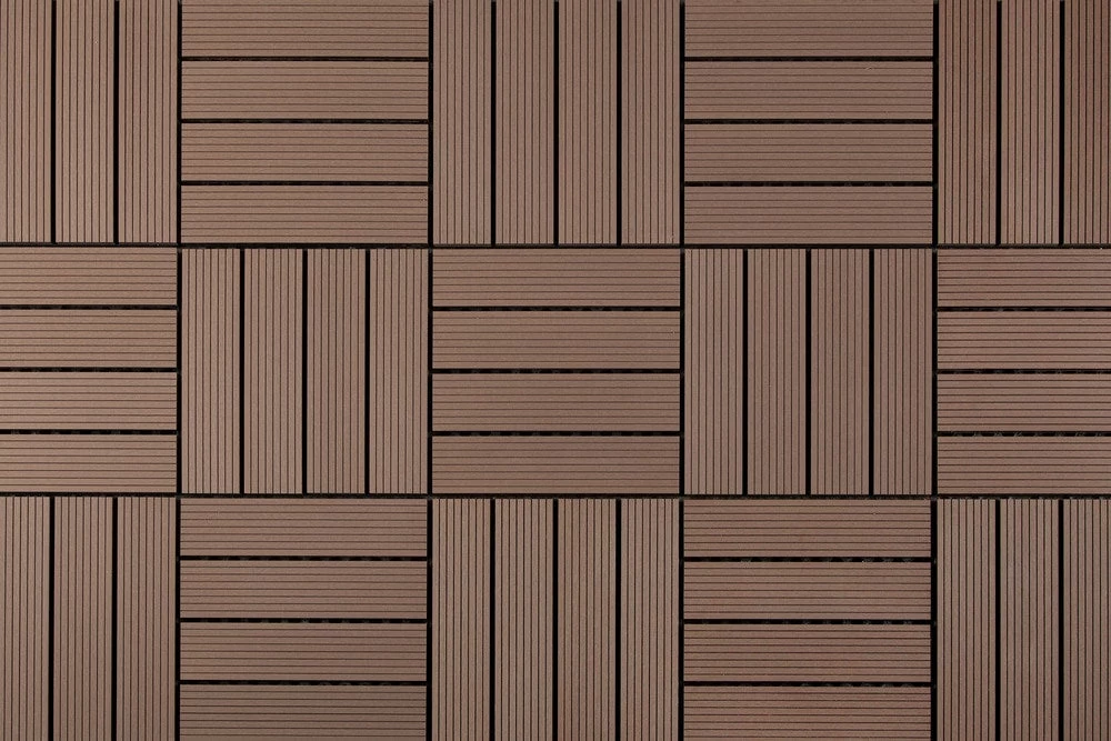 BuildDirect Brown 12" X 12" Interlocking Deck Tile (10sq. Ft. Per Box) - Image 2