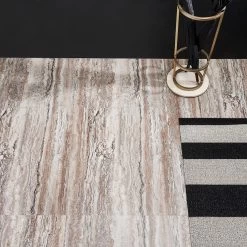 Bond Tile Polaris 28mil Riverstone Azulene 18 In. X 36 In. Glue Down Luxury Vinyl Tile (8 Pieces 36 Sq. Ft. / Box)