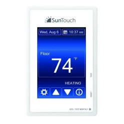 SunTouch Floor Warming SunStat Command Programmable Radiant Floor Heating Thermostat